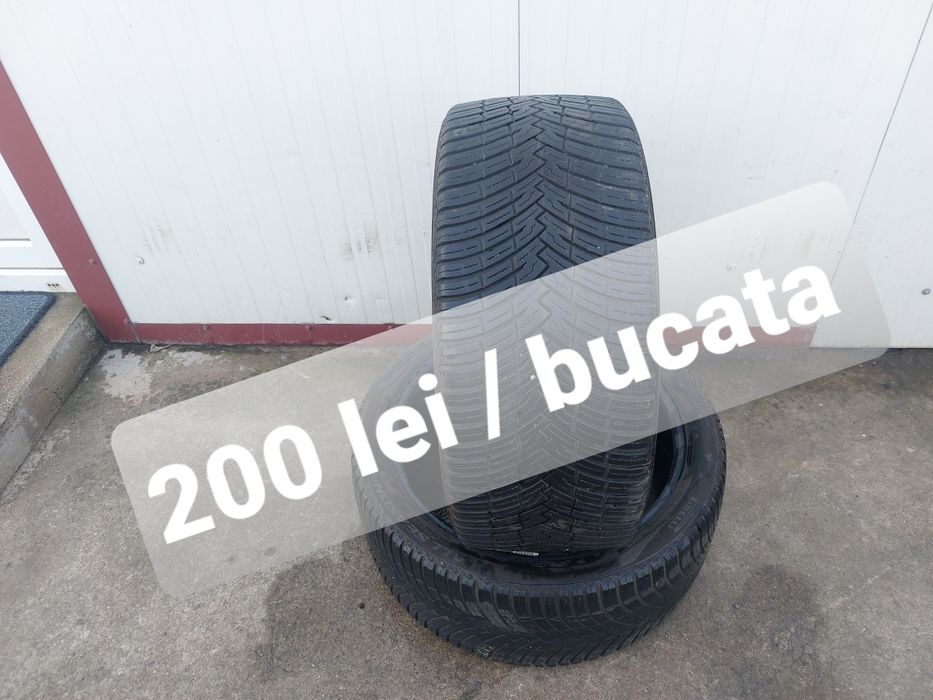 200 lei bucata! Doua anvelope ALLSEASONS/M+S/IARNA 235 40 19 Pirelli