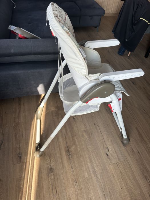 Бебешко столче за хранене Lorelli - Dulce, White africa