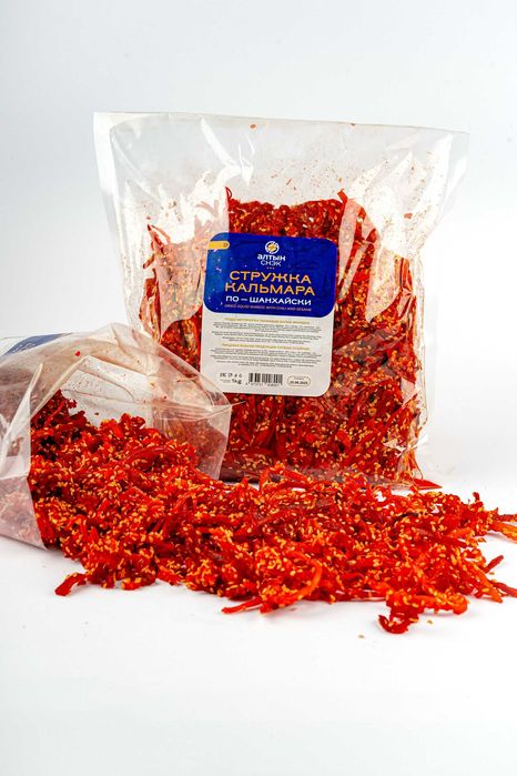 Стружка кальмара по-шанхайски — с остринкой!