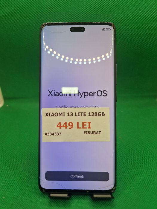Xiaomi 13 Lite 128GB fisurat Lazar Amanet Crangasi 43343