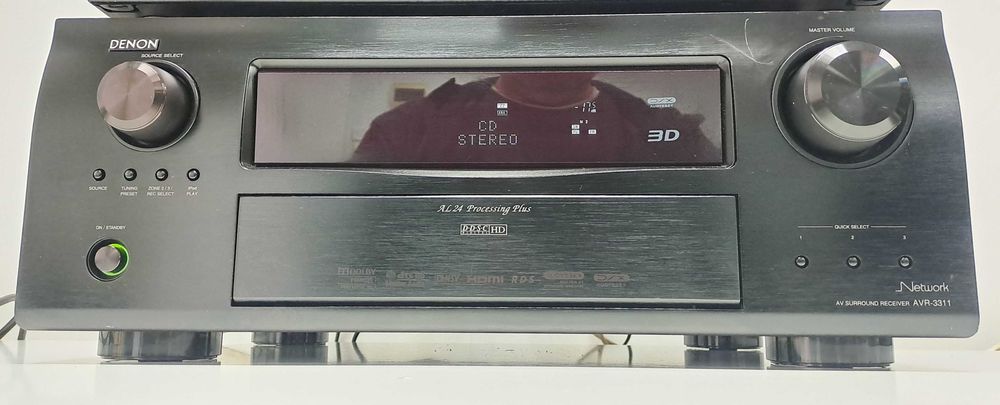 Amplificator Denon AVR-3311 HDMI 7.2 ARC USB FLAC AL24 Processing 670W