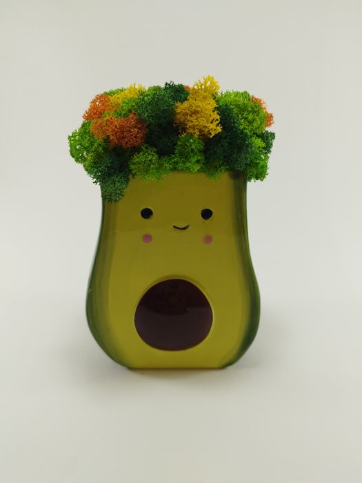 Керамични фигури със скандинавски мъх