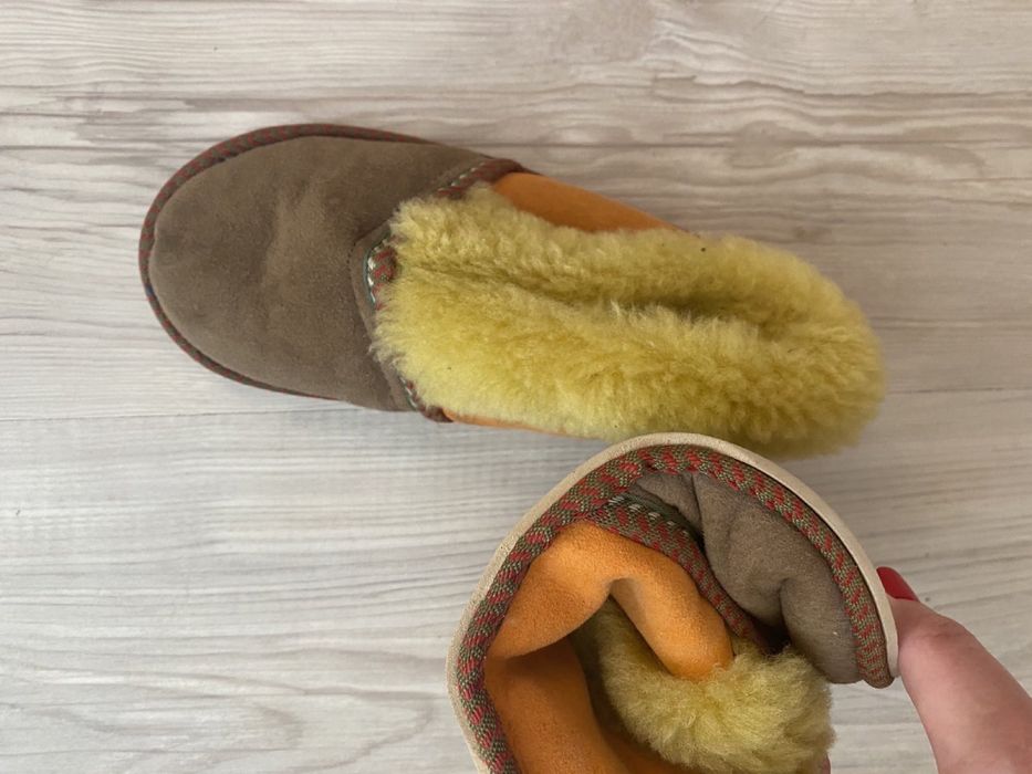 Пантофи естествена кожа