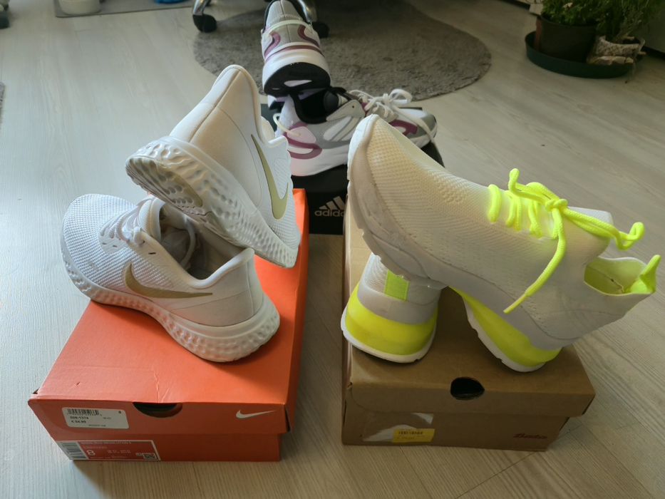 NIKE Дамски Женски Маратонки Номер 39 Фитнес Тренинг  Бягане Супер Лек