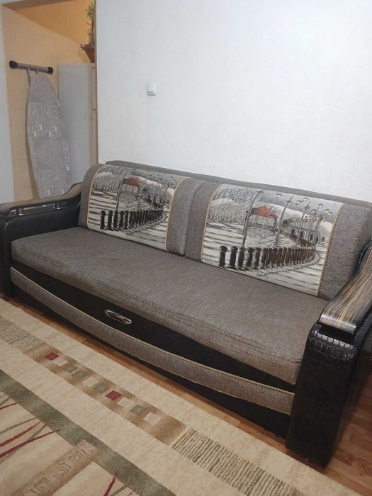 Шкафы, диван, сервант