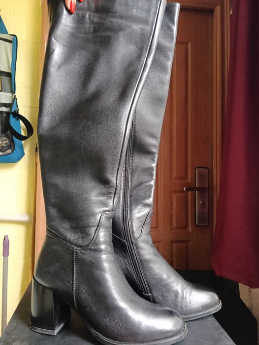 Cizme piele,stare excelenta