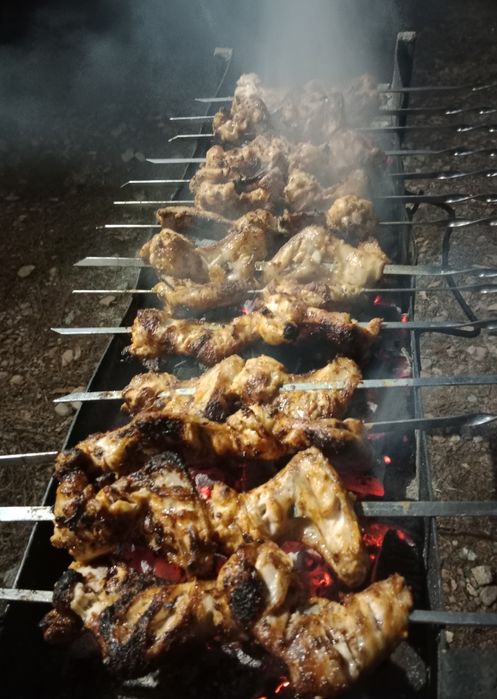 Мангал для шашлыка разборный