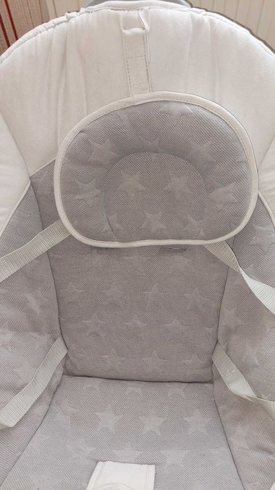 LORELLI Classic Електрическа люлка-шезлонг 2в1 TANGO COOL GREY STARS