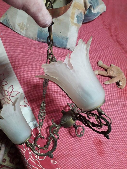 Стар виндич бароков полилей