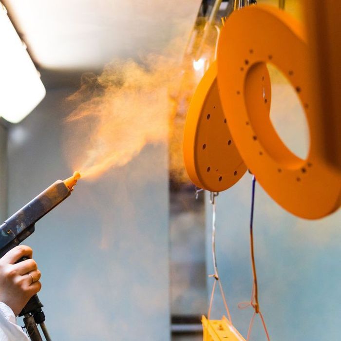 Услуга порошковая покраска полимеризации металл