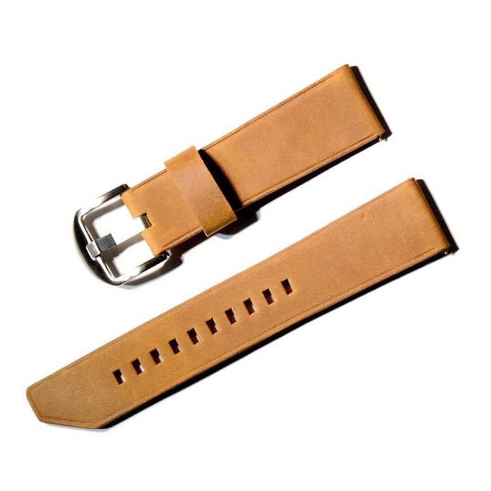 GL02 Кожена каишка за Apple Samsung Galaxy Watch Huawei Xiaomi Garmin