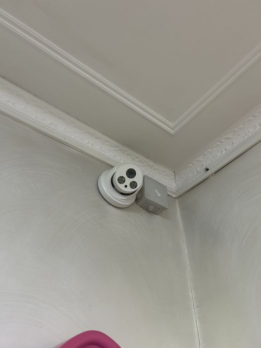 Установка камеры видеонаблюдение