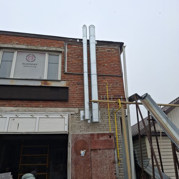 Дымоходы. Монтаж + изготовление