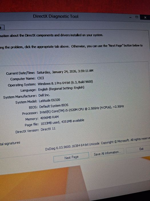 Laptop Dell Latitude