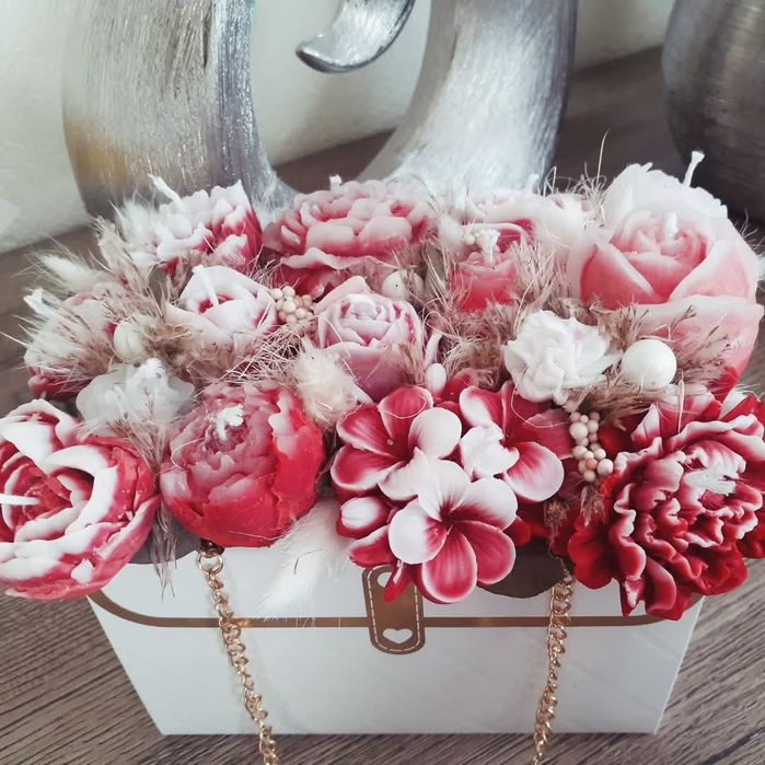 Вечен букет от свещи