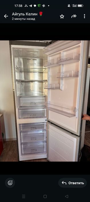 Холодильник новый LG