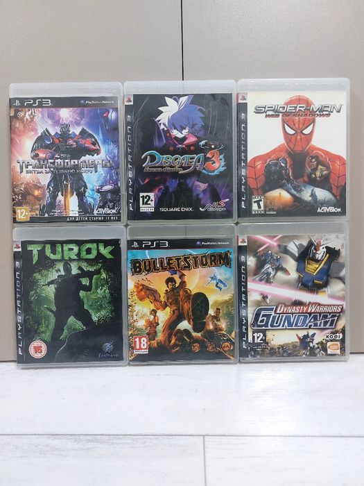Лицензионные Игры Диски PS3 ПС3