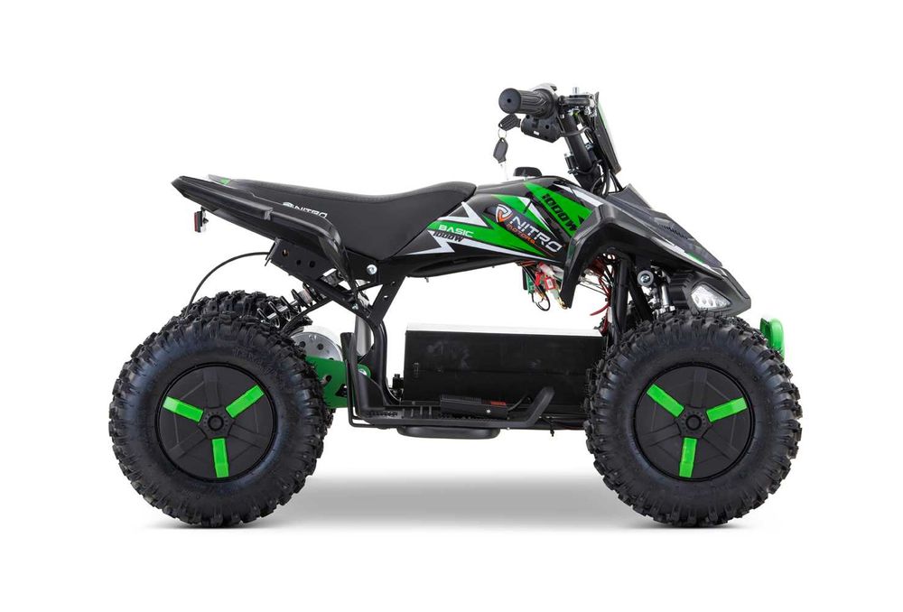 ATV Electric pentru copii NITRO Germany ECOPhyton 1000W 36V Green