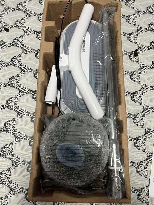 Mop Electric Fără Fir, cu Acumulator și Spray