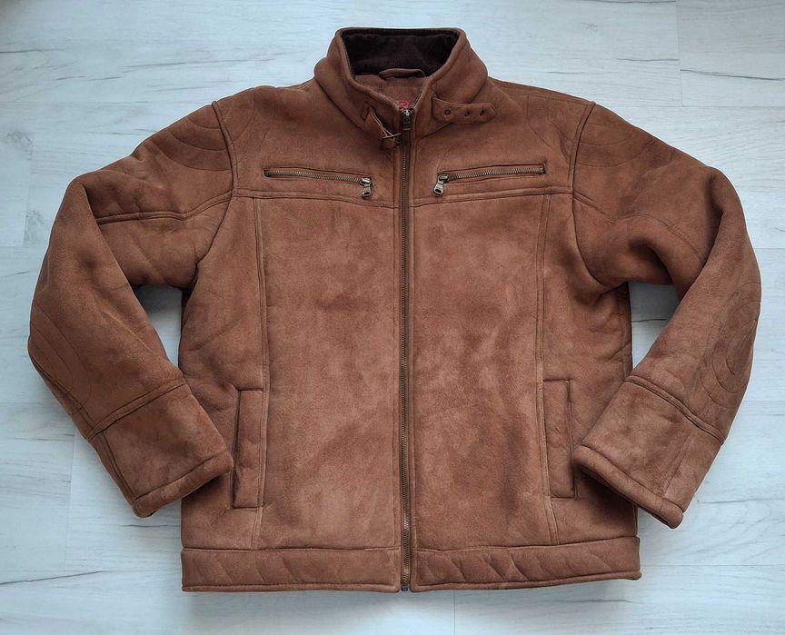 Мъжко яке с каракул