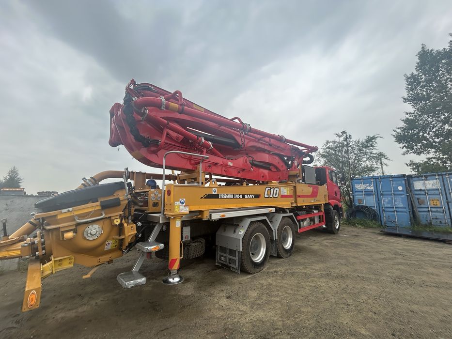 Услуги Автобетонасос , Слон, помпа от 37м до 65м