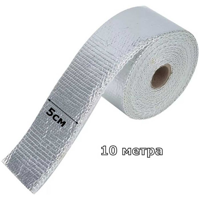 Термоизолационна лента за ауспух - Алуминиева 10 метра