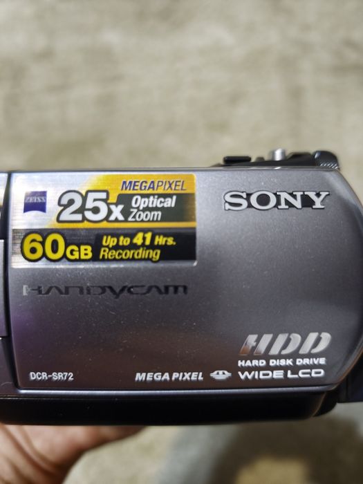 Camera video Sony dcr-sr72