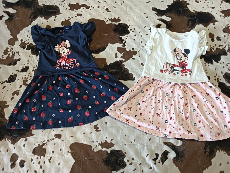 Lot Rochițe de vara Minnie mouse măsură 104
