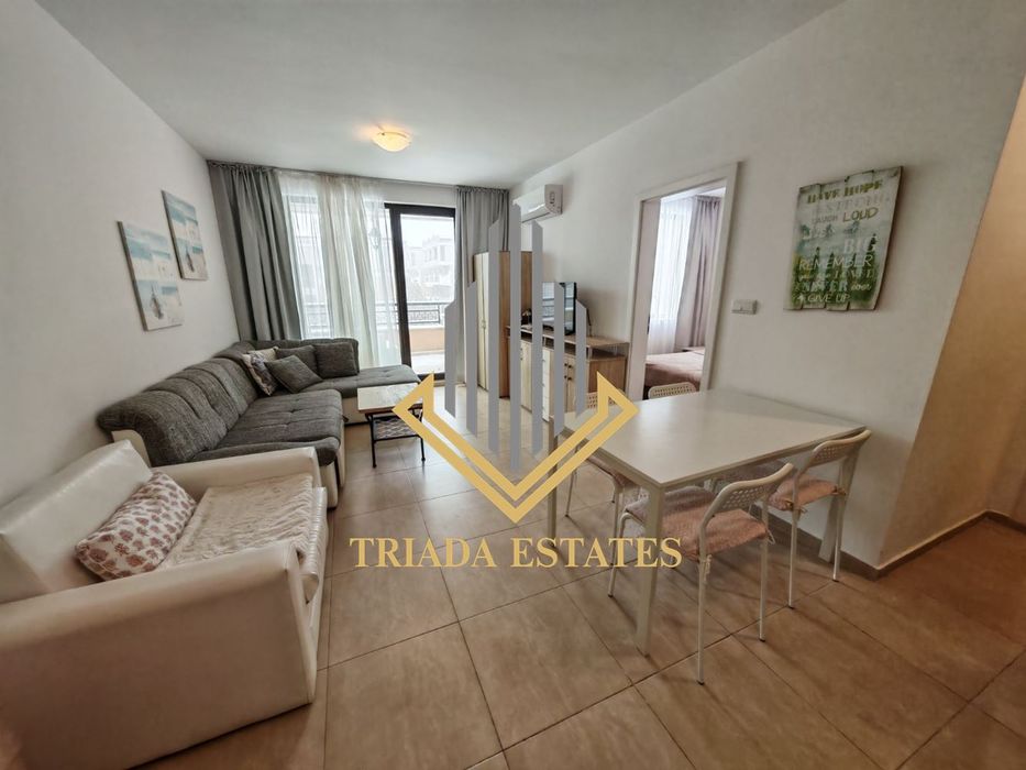 Обзаведен двустаен апартамент в комплекс Green life Sozopol