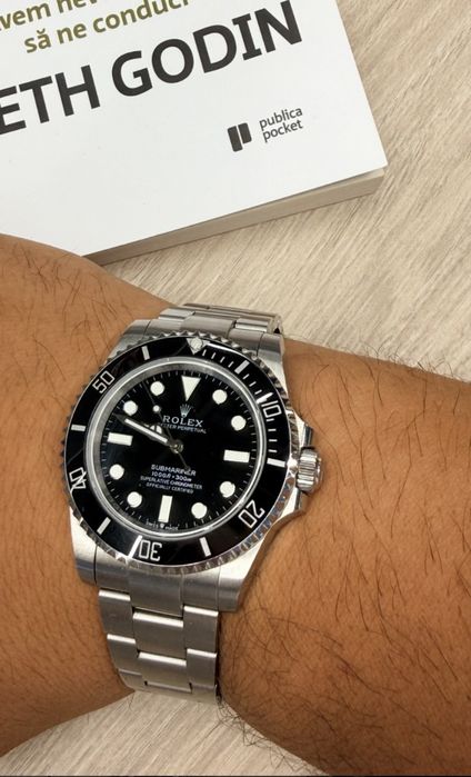 Submariner NoDate 41 mm cu bratara Oysterflexo