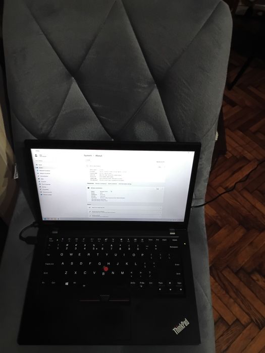 Laptop Lenovo T470s. Fără acumulator