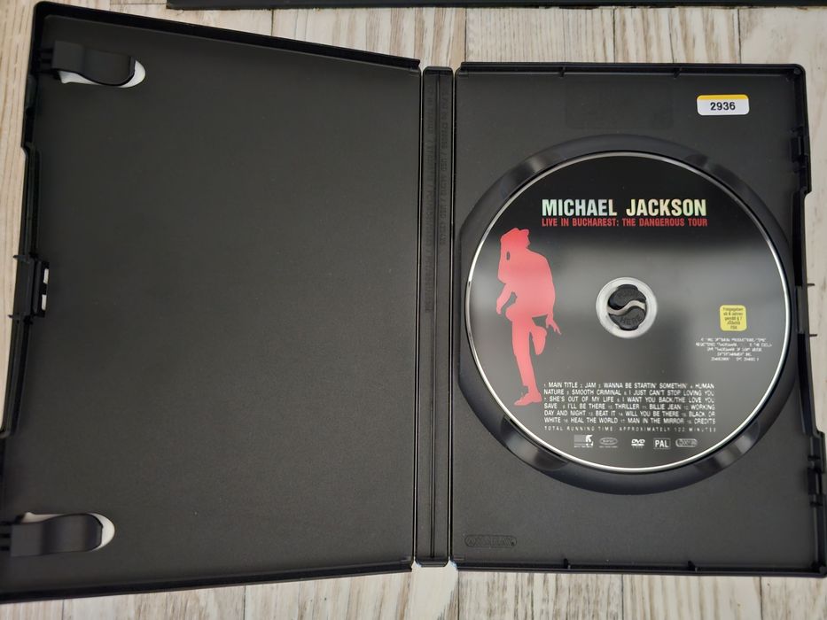 Музикален DVD диск на Michael Jackson