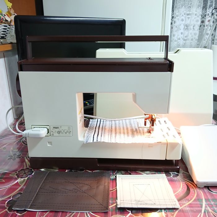 Masina de cusut PFAFF cu dublu transport si graifar industrial rotativ