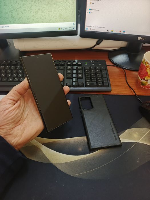 Samsung note 20ultra 5G 12/128gb(2022)ideal iwlawi zur aybi yuq tozza