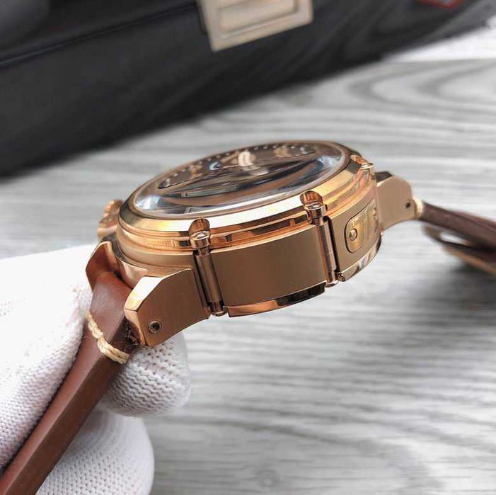 Ceas de cuarț pentru bărbați U-Boat U-51 Chimera Bronze