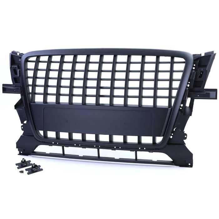 Решетка  без емблема черен мат Audi Q5 8R  Ауди  2008 - 2012