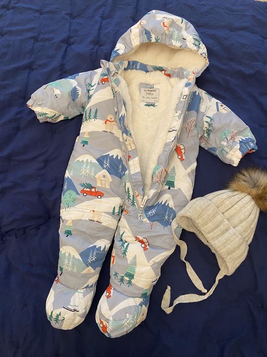 Комбинезон зимний на 3-6 мес