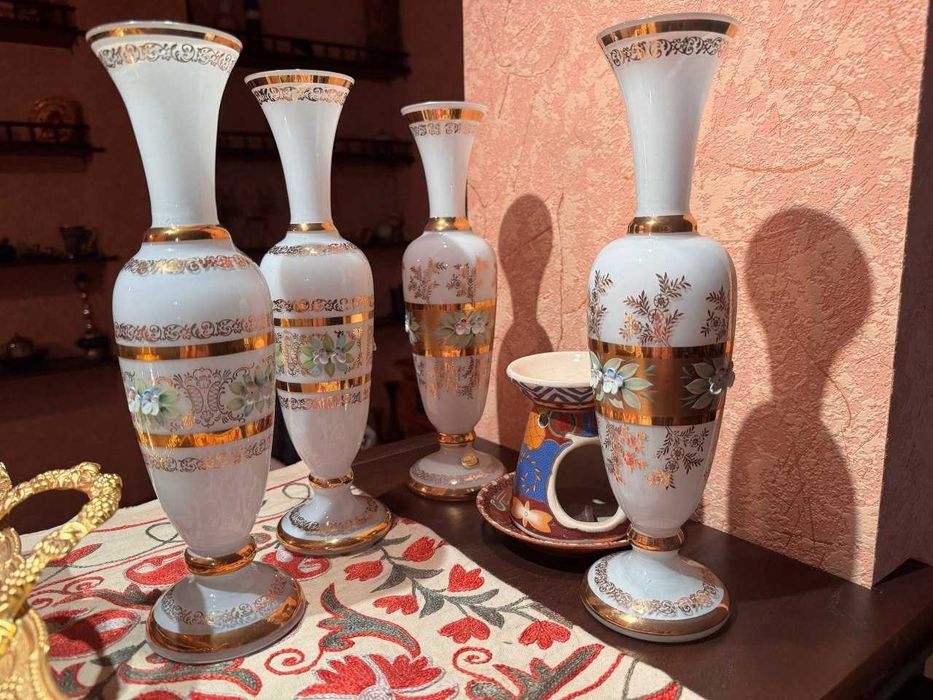 Винтаж. ЧССР. Bohemian вазы.