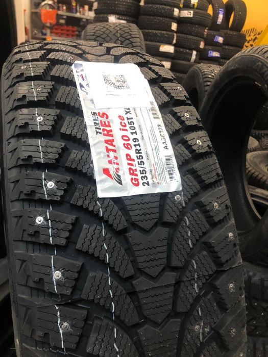 235/55/19 Зима с шипами