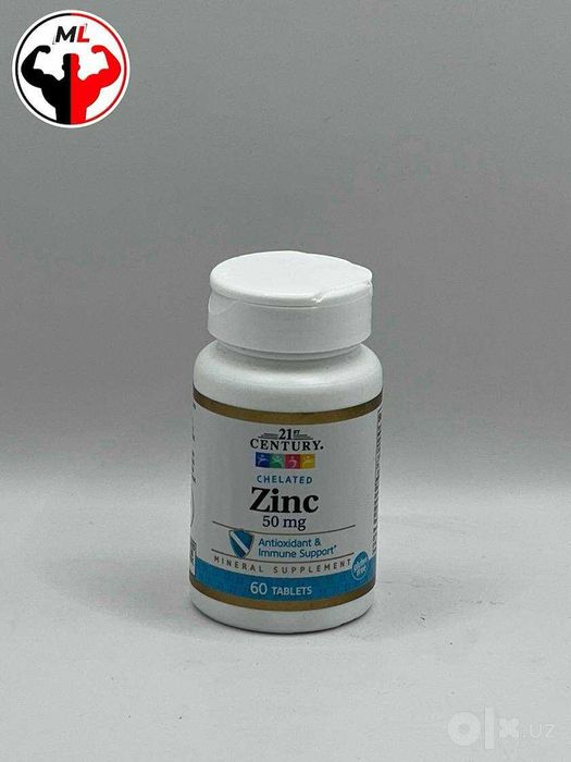 Zinc 21 century 60 tablet: 80 000 so’m