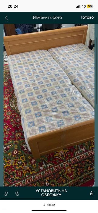 СРОЧНО Продам двуспальную кровать