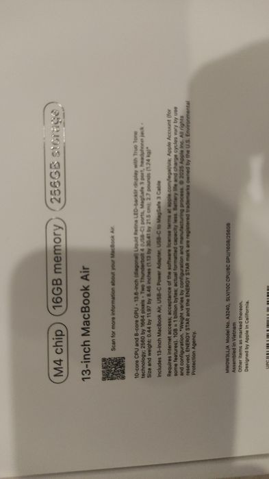 Продается орг техника Макбук