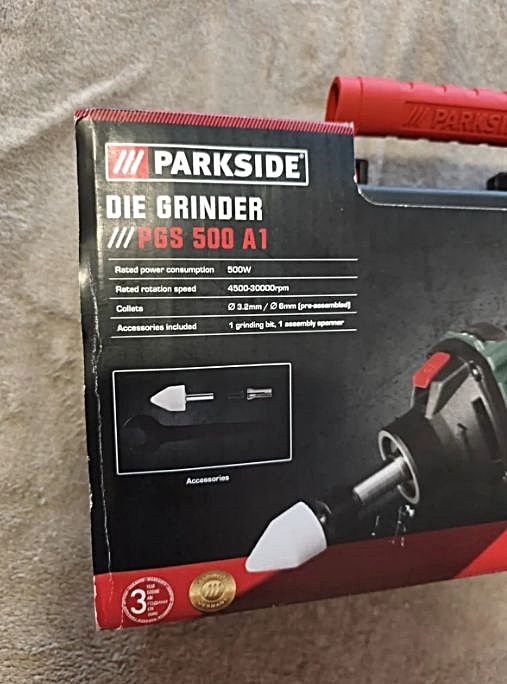 Polizor drept 500W PARKSIDE - PGS 500 A1, nou