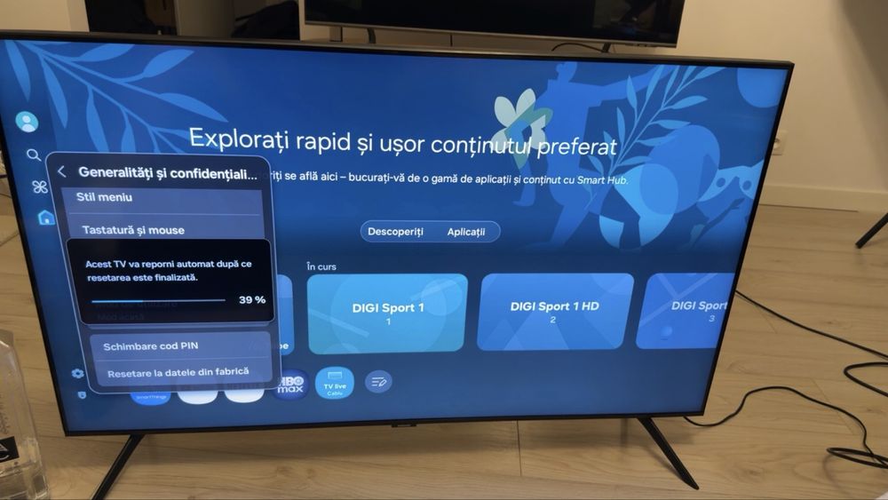 Televizor SAMSUNG LED 50CU7172, 125 cm, Smart, 4K Ultra HD, Clasa G