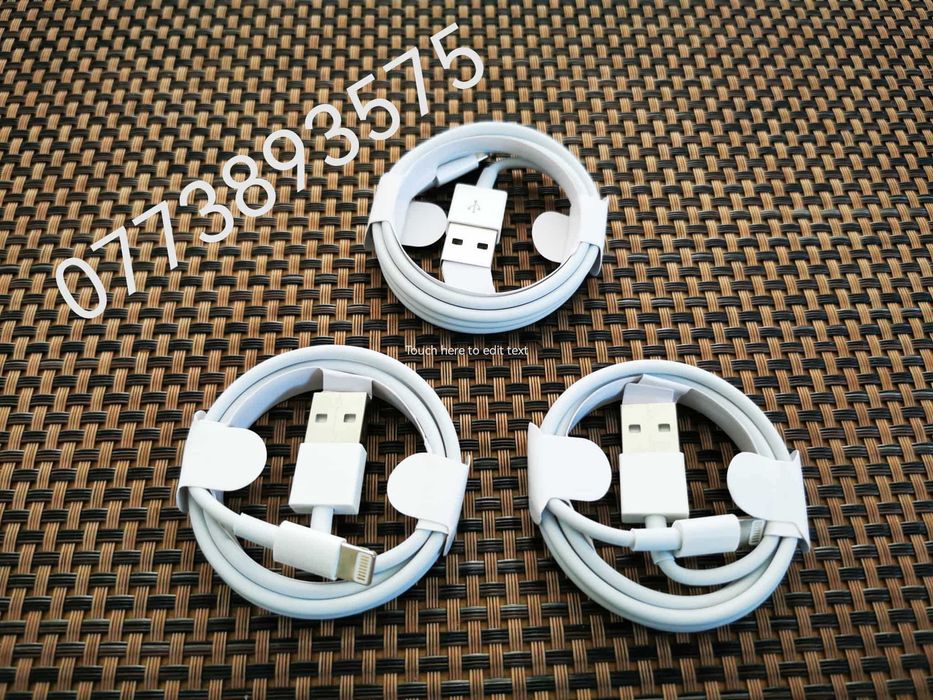Set 3 cabluri de incarcare Apple iPhone 17 X 16 15 XS 14 13 12 11 7 8