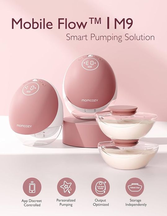 Pompa de san dubla Momcozy m9