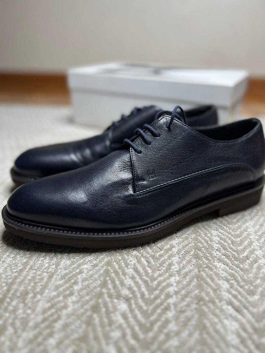 Moreschi мужские кожаные туфли дерби Италия РАЗМЕР 42,43