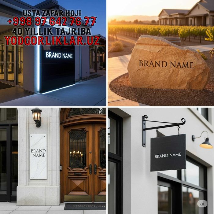 Реклама Таблички Вывески Указатель Peshtoq Kitob Reklama Qashqadaryo