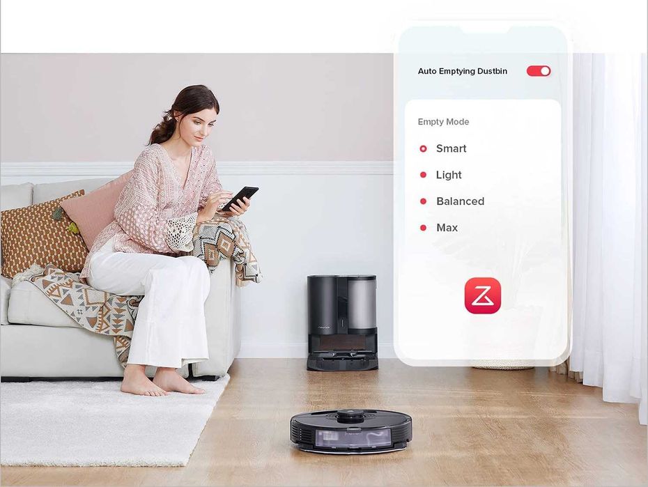 Прахосмукачка Робот Xiaomi Roborock S7 с Докинг Станция за зареждане