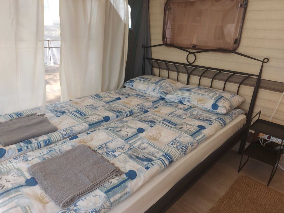 Каравани под наем "По полека" къмпинг Градина Кайт